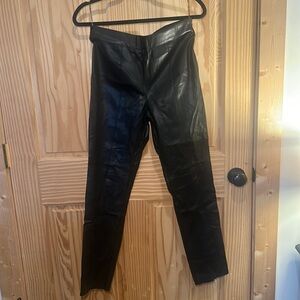 Impressions “leather” leggings